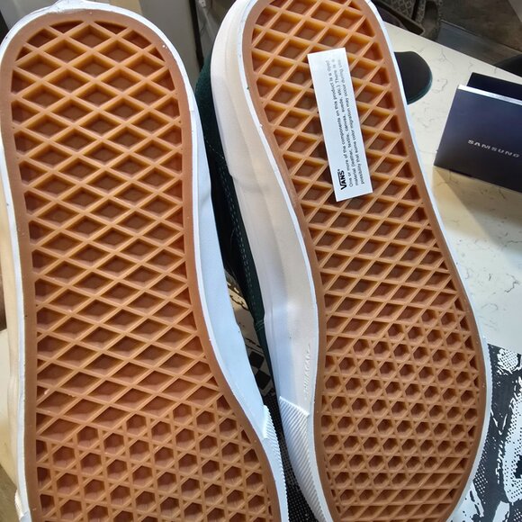 VANS SKATE HALF CAB SHOE Tartan Blue / Green VN0A2Z34BLG MENS SIZE 10 NEW - Picture 8 of 13